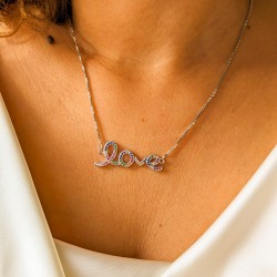 LOVE - ARGENT