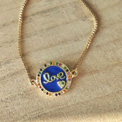 Bracelet Share Love Bleu
